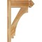 Ekena Millwork Imperial Rough Sawn Arts and Crafts Outlooker, Western Red Cedar, 6"W x 16"D x 24"H OUT06X16X24IMP03RWR - alternate 4
